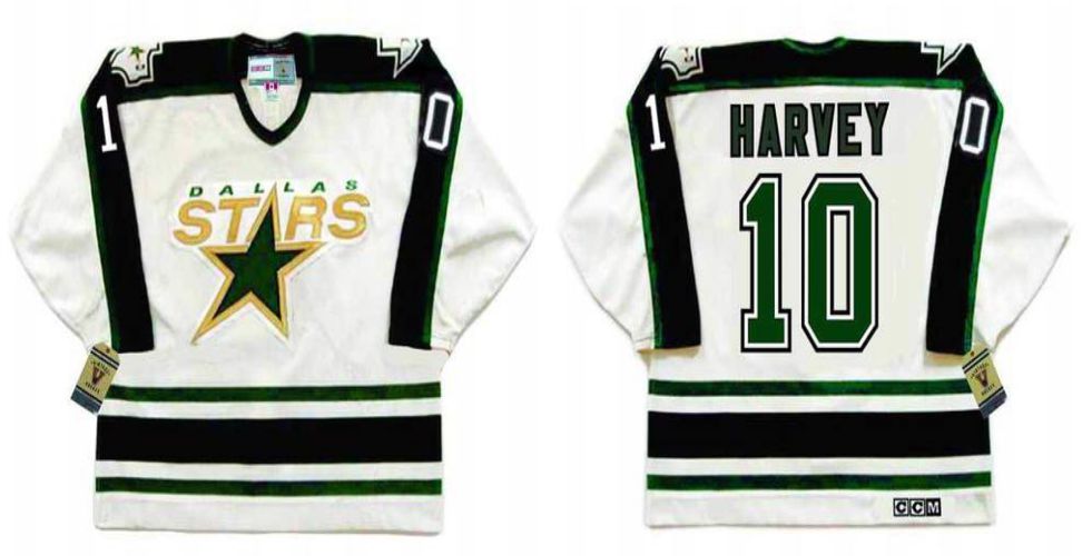 2019 Men Dallas Stars #10 Harvey White CCM NHL jerseys->dallas stars->NHL Jersey